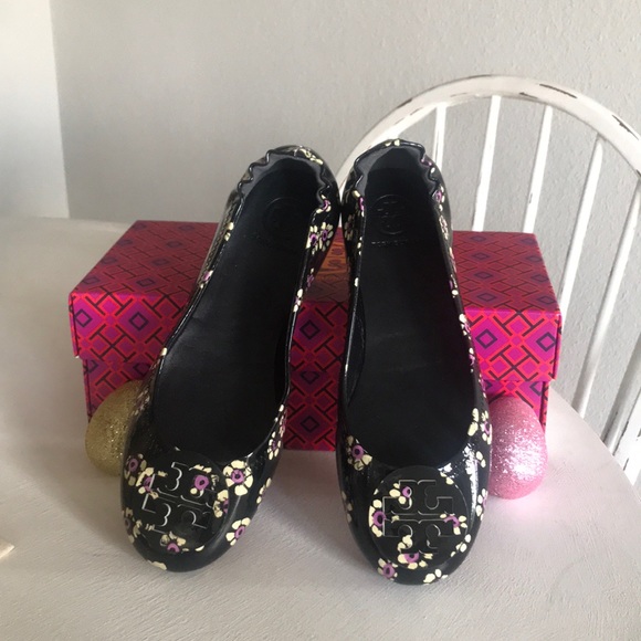 Floral Tory Burch flats - Picture 1 of 2